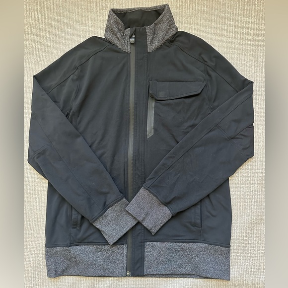 lululemon athletica Other - Lululemon Mens XL Full Zip Jacket Mock Neck Athletic Fitted Multi-Pocket Vented